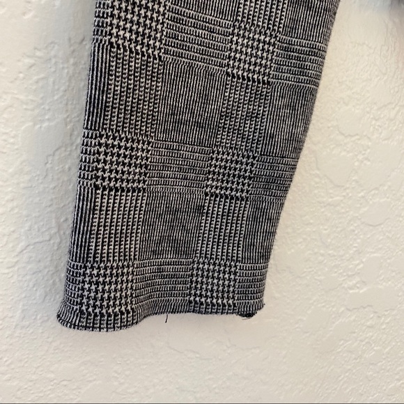 ZARA Plaid Long Sleeve Top - Picture 4 of 9